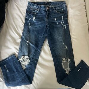Zara Ripped Skinny Jeans